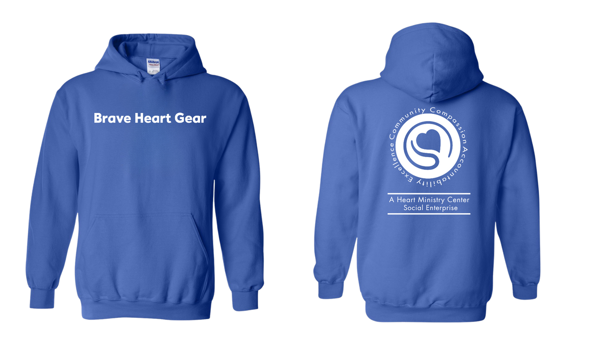 Brave Heart Gear Design 02 - Hoodie