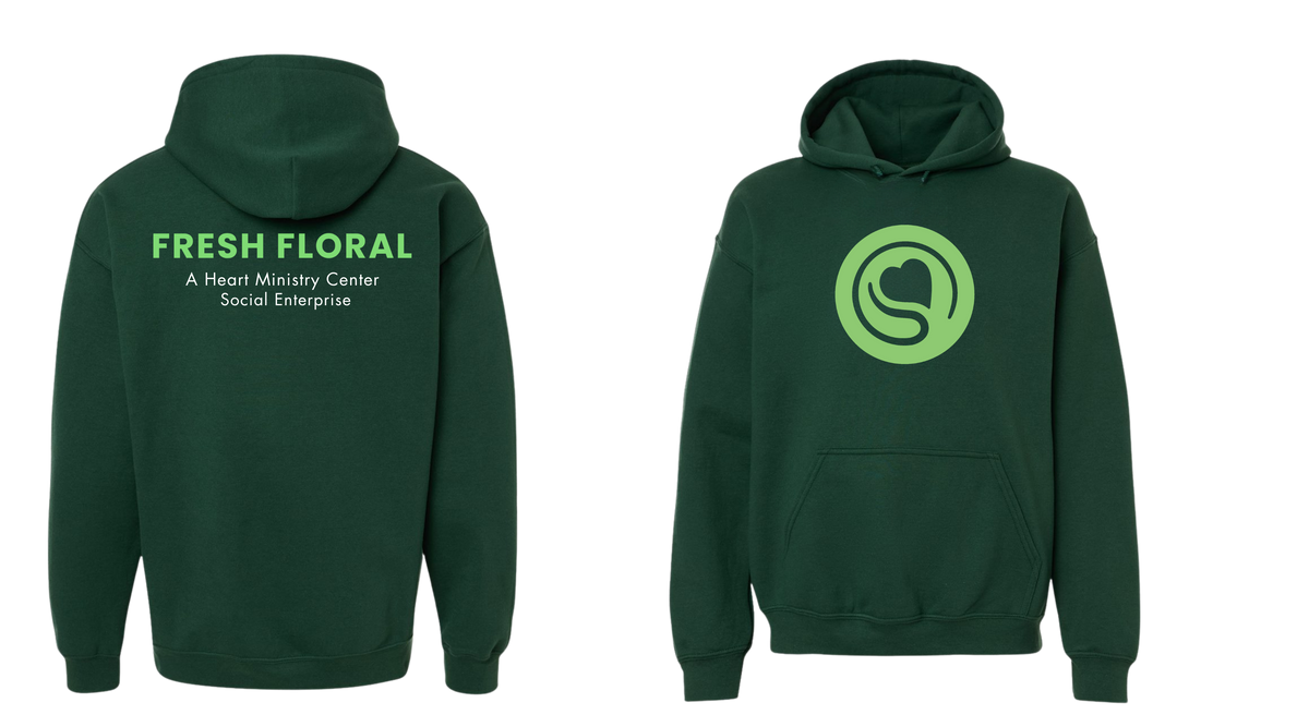 Fresh Floral Design 02 - Hoodie