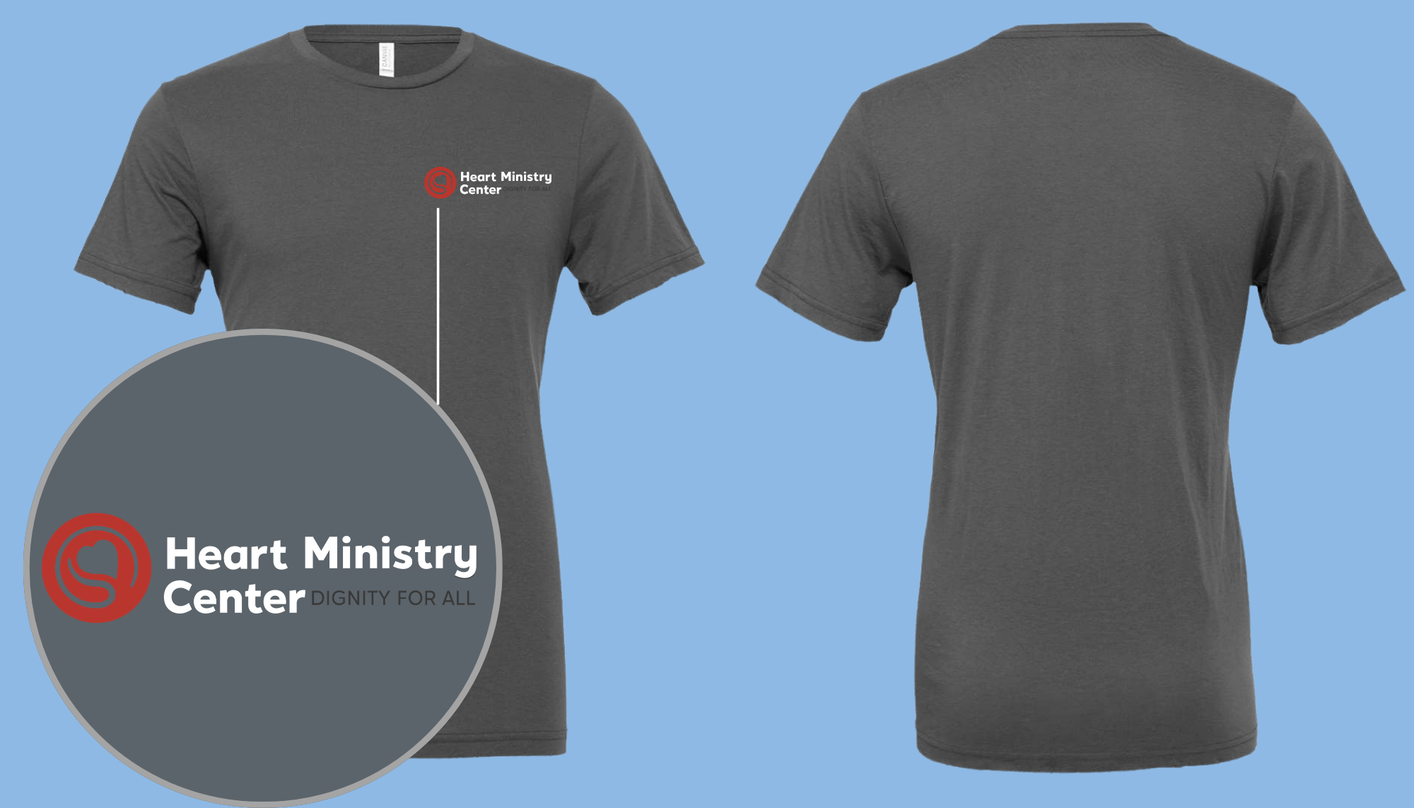 Heart Ministry Center Design 01 - T-shirt