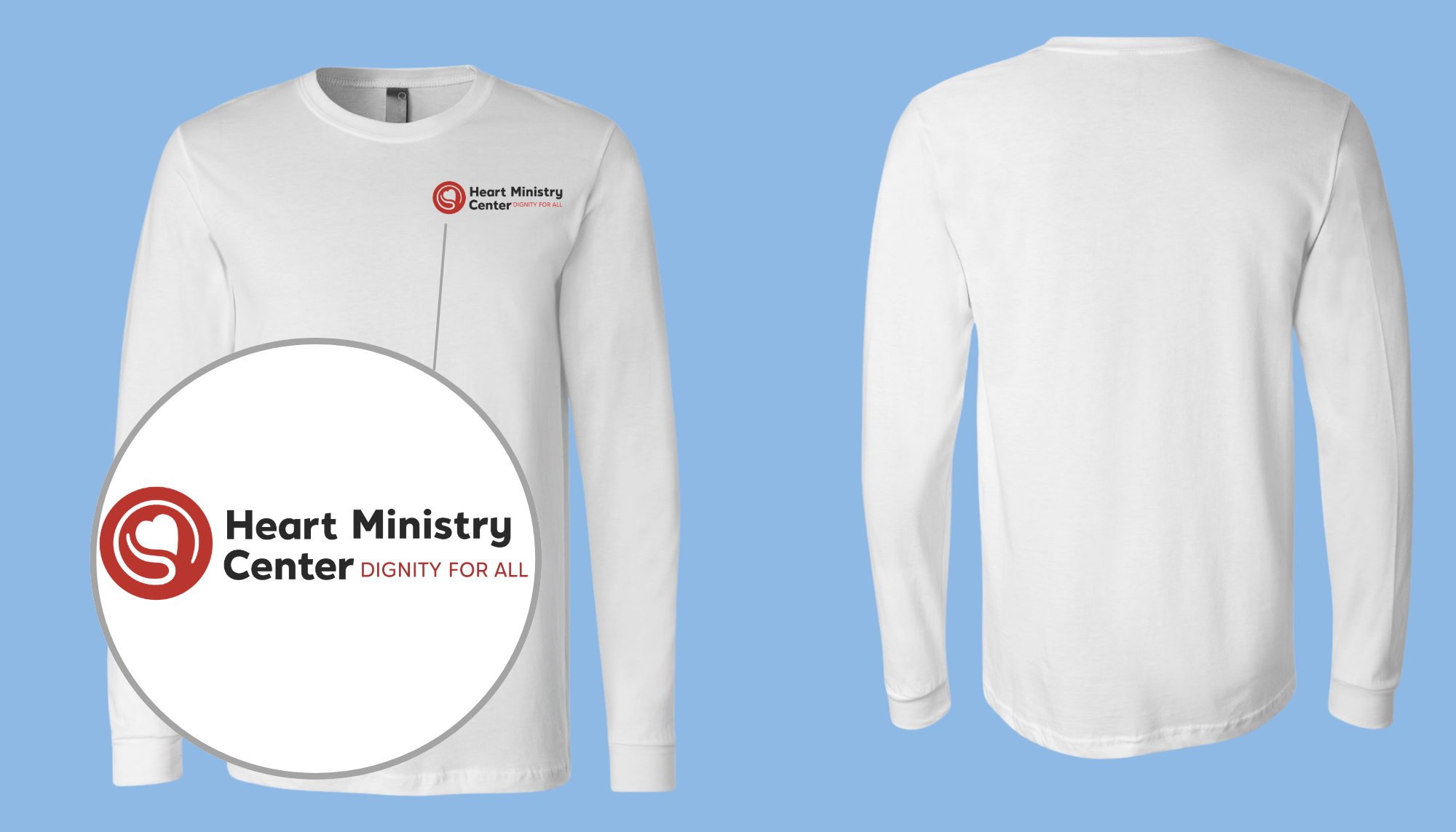 Heart Ministry Center Design 01 - Long Sleeve