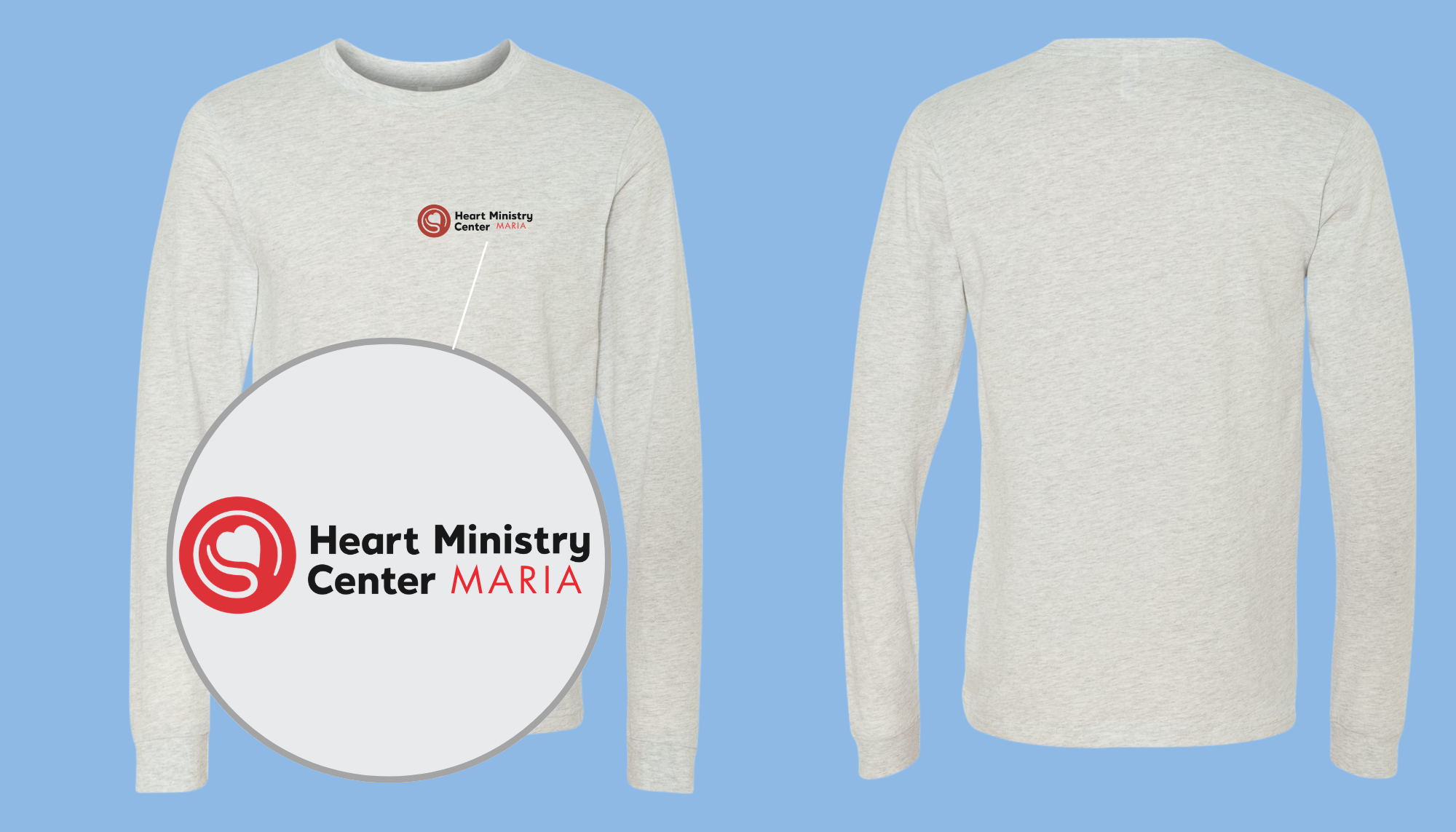 Heart Ministry Center Design 01 - Long Sleeve