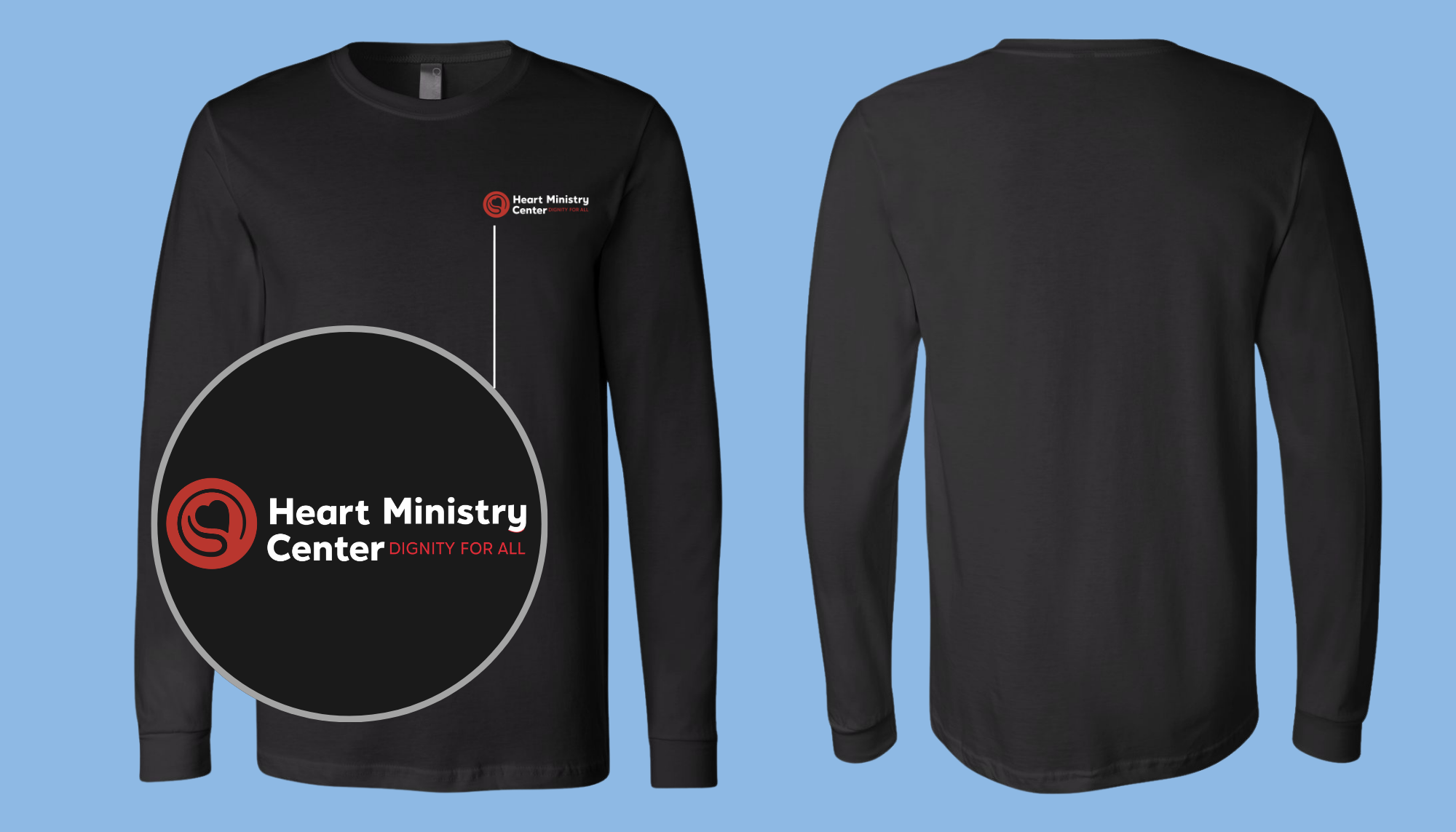 Heart Ministry Center Design 01 - Long Sleeve