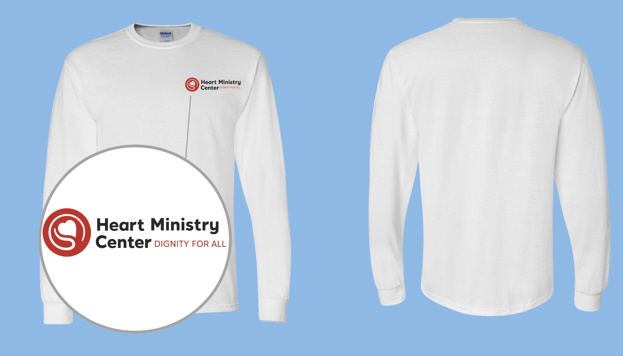 Heart Ministry Center Design 01 - Long Sleeve