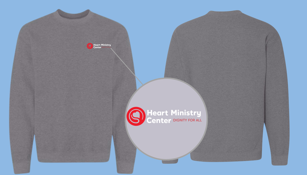 Heart Ministry Center Design 01 - Crewneck Sweatshirt