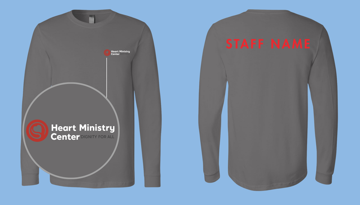 Heart Ministry Center Design 02 - Custom Long Sleeve