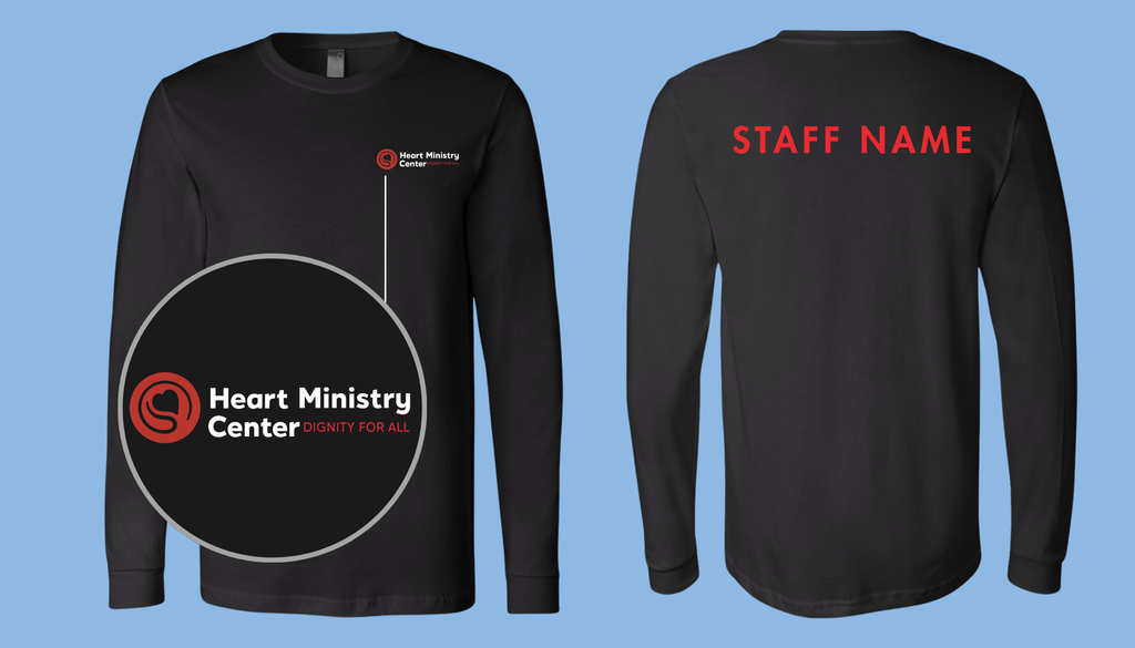 Heart Ministry Center Design 02 - Custom Long Sleeve
