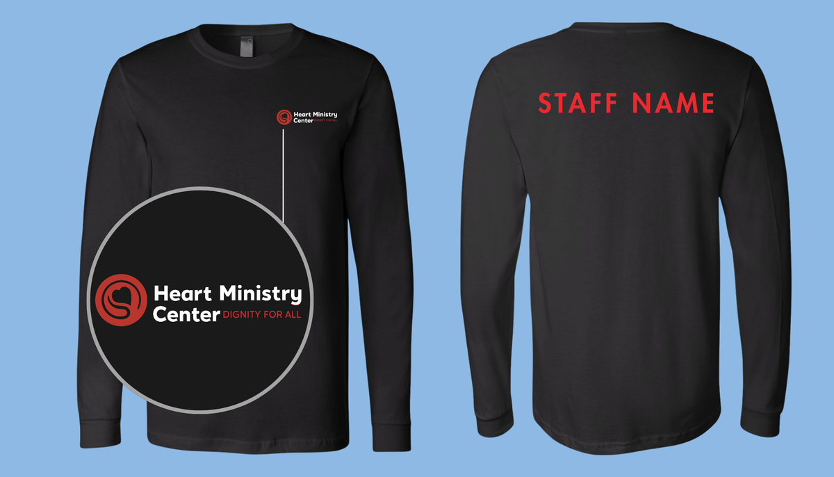 Heart Ministry Center Design 02 - Custom Long Sleeve