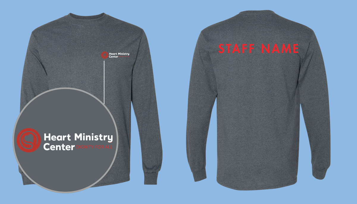 Heart Ministry Center Design 02 - Custom Long Sleeve