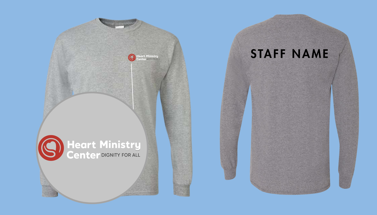 Heart Ministry Center Design 02 - Custom Long Sleeve