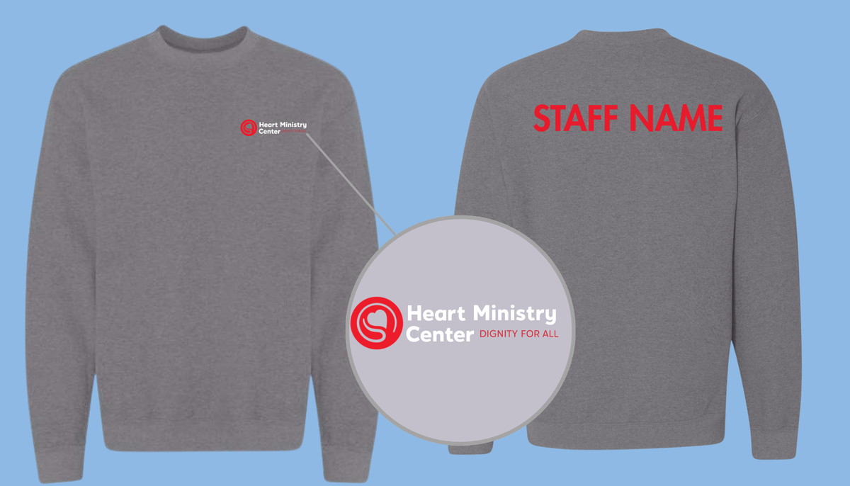 Heart Ministry Center Design 02 - Custom Crewneck Sweatshirt