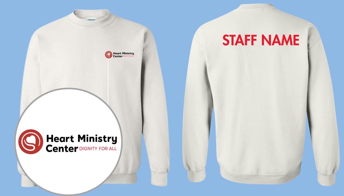 Heart Ministry Center Design 02 - Custom Crewneck Sweatshirt