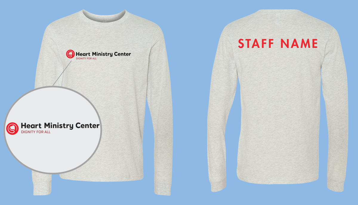 Heart Ministry Center Design 03 - Custom Long Sleeve