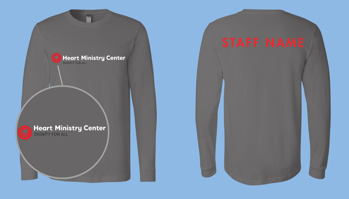 Heart Ministry Center Design 03 - Custom Long Sleeve