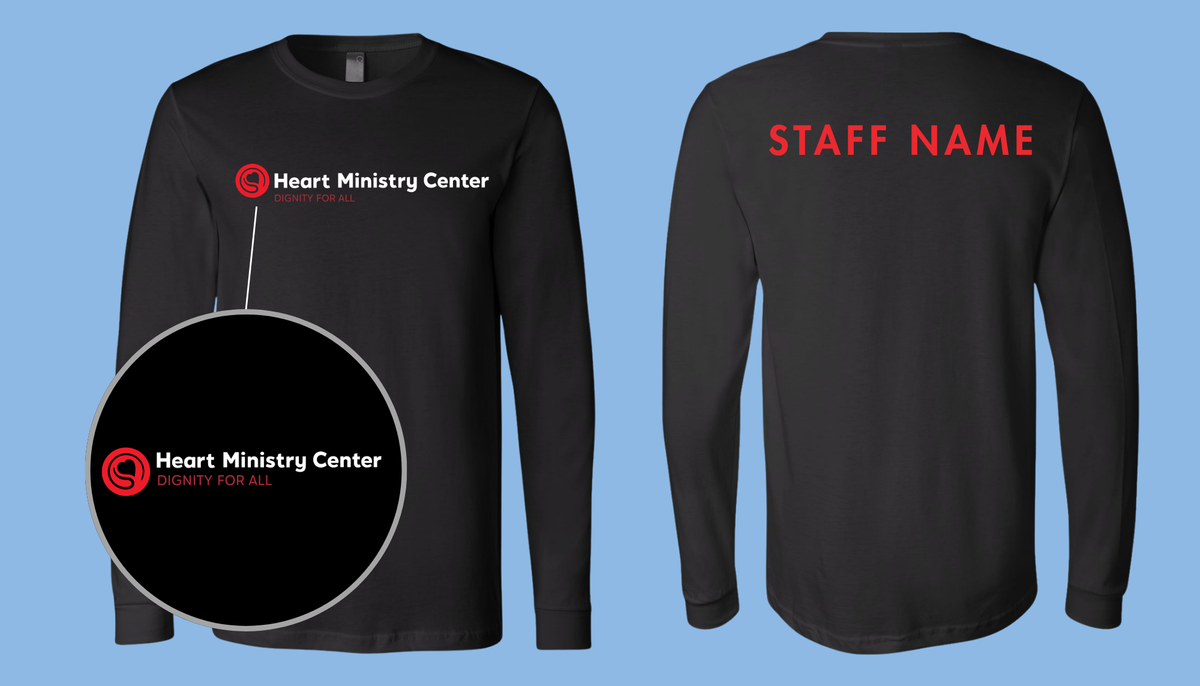 Heart Ministry Center Design 03 - Custom Long Sleeve