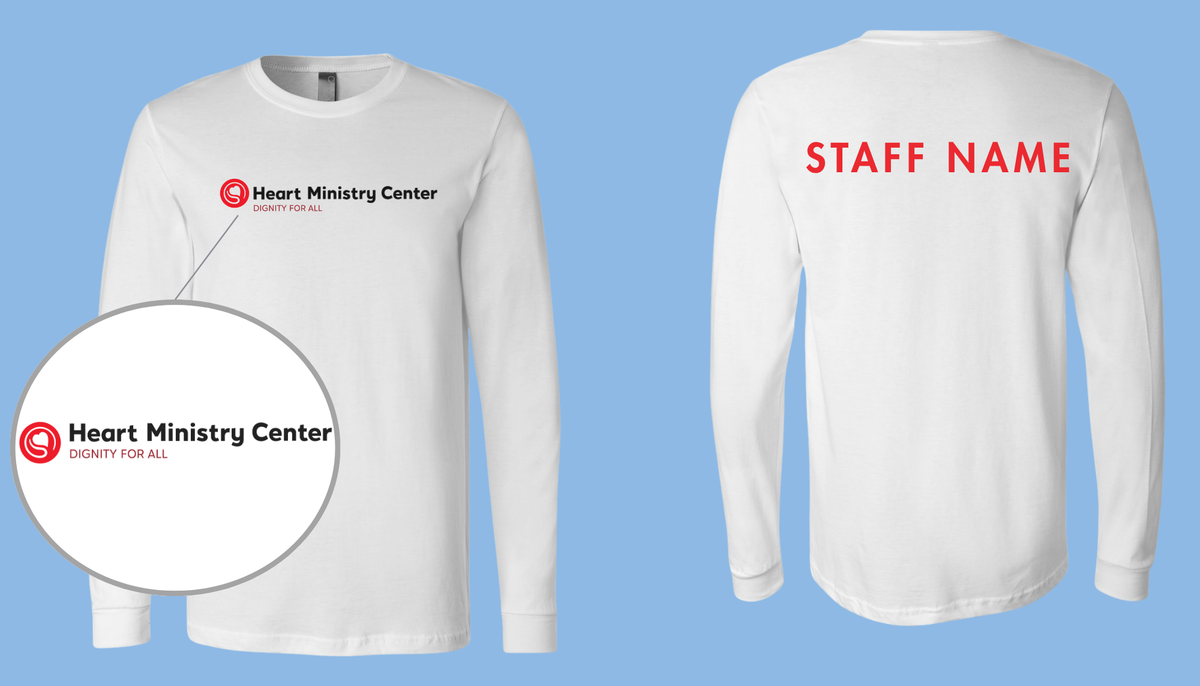 Heart Ministry Center Design 03 - Custom Long Sleeve