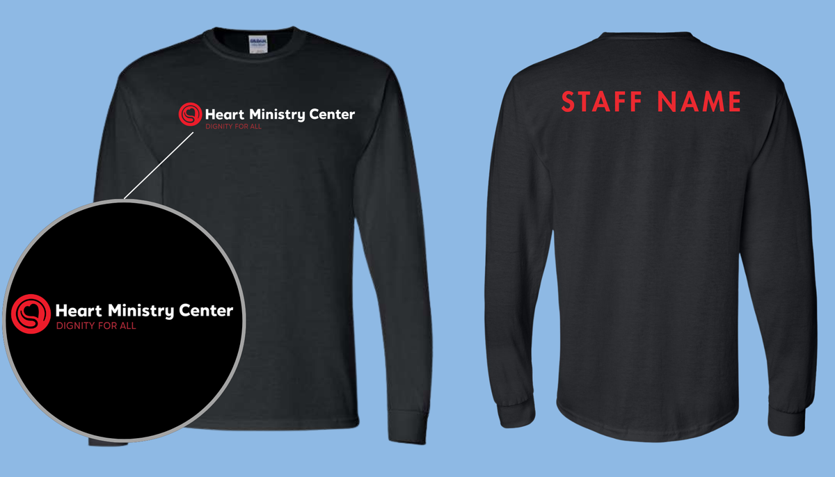 Heart Ministry Center Design 03 - Custom Long Sleeve