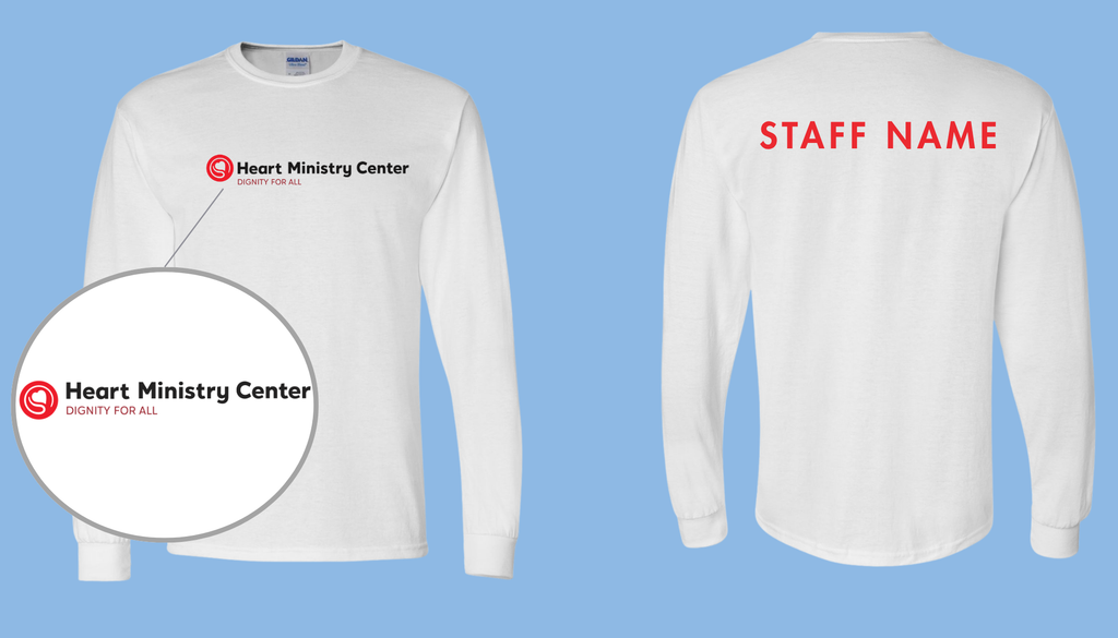 Heart Ministry Center Design 03 - Custom Long Sleeve