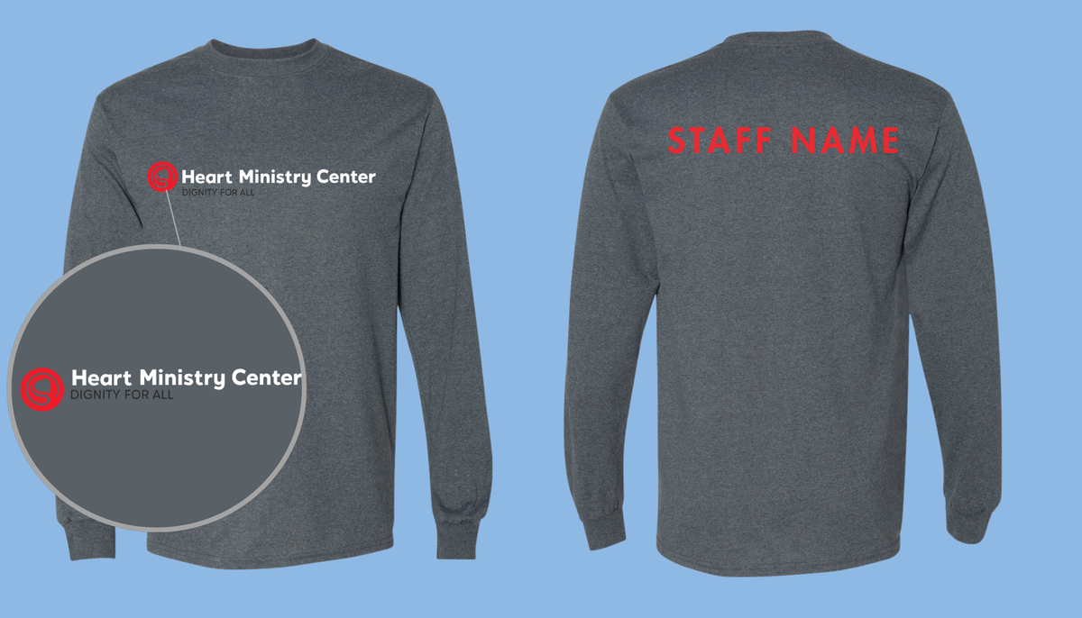 Heart Ministry Center Design 03 - Custom Long Sleeve
