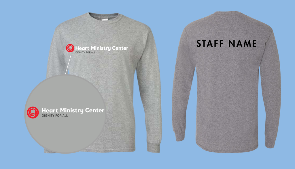 Heart Ministry Center Design 03 - Custom Long Sleeve
