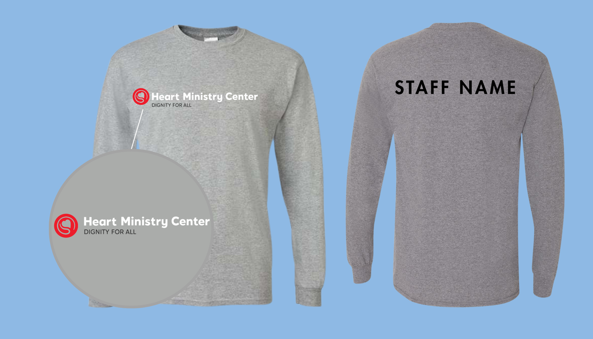 Heart Ministry Center Design 03 - Custom Long Sleeve