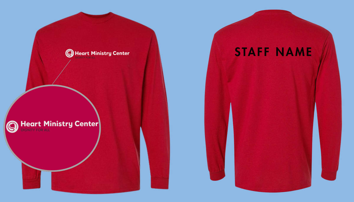 Heart Ministry Center Design 03 - Custom Long Sleeve