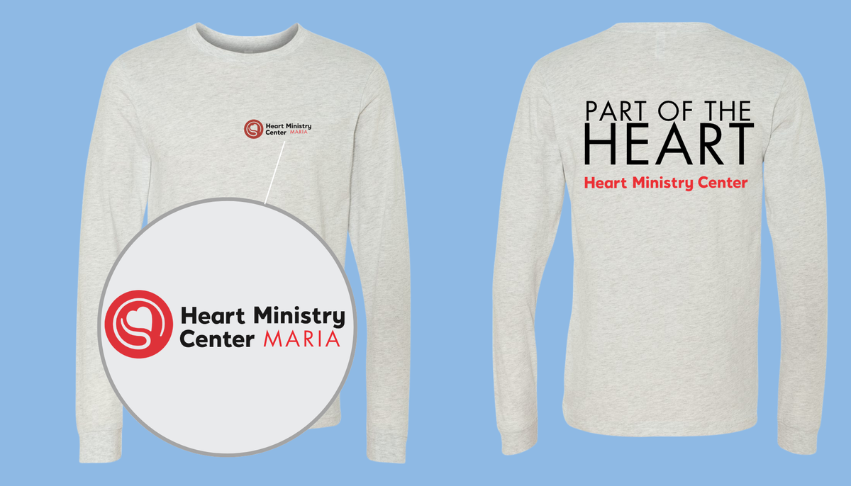Heart Ministry Center Design 04 - Custom Long Sleeve