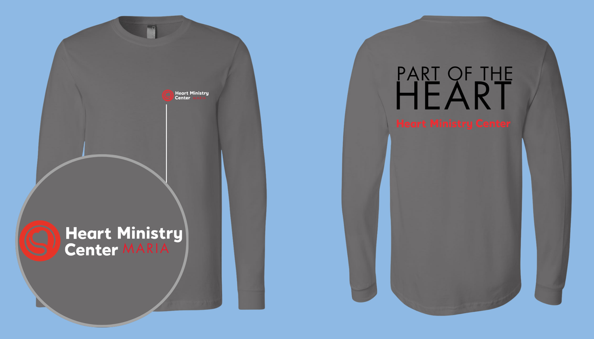 Heart Ministry Center Design 04 - Custom Long Sleeve