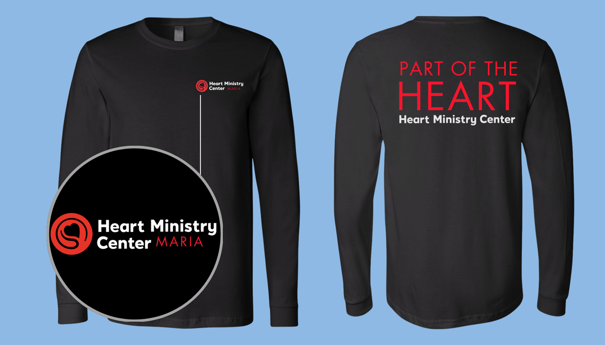 Heart Ministry Center Design 04 - Custom Long Sleeve