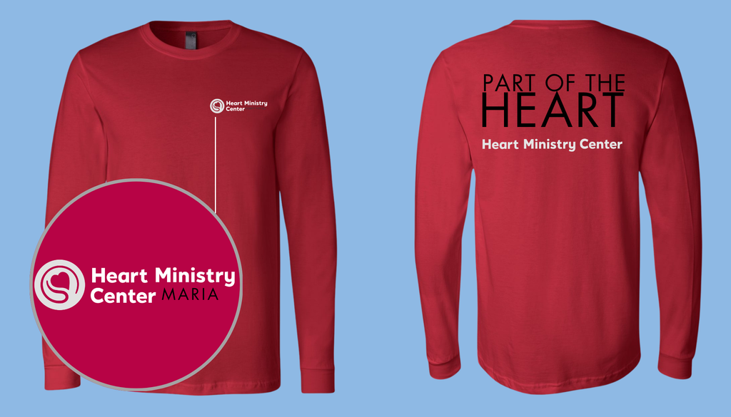 Heart Ministry Center Design 04 - Custom Long Sleeve