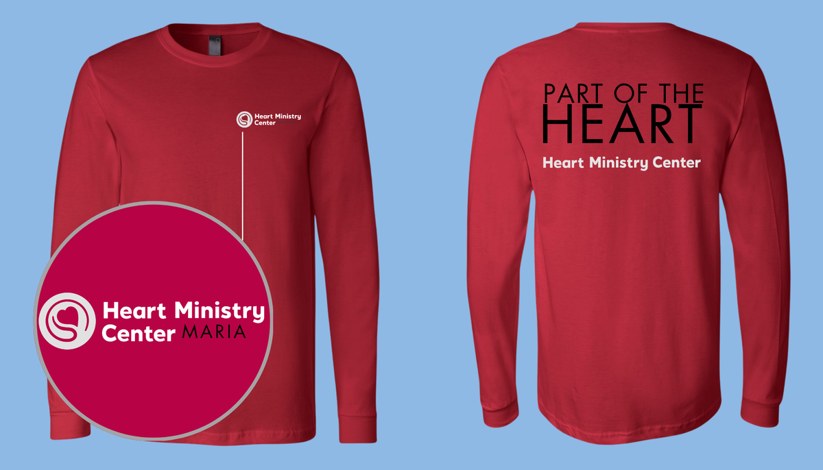 Heart Ministry Center Design 04 - Custom Long Sleeve