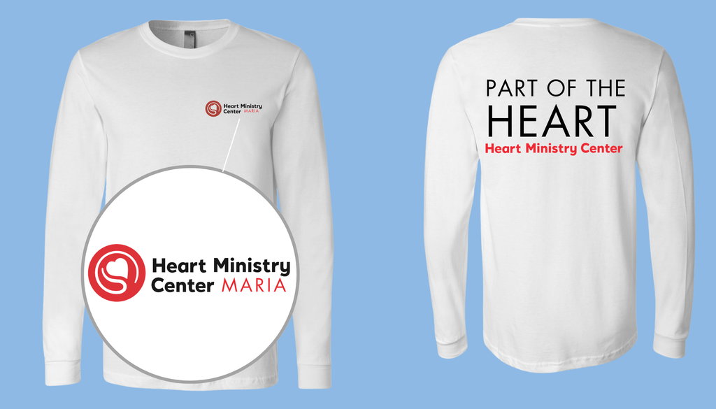 Heart Ministry Center Design 04 - Custom Long Sleeve