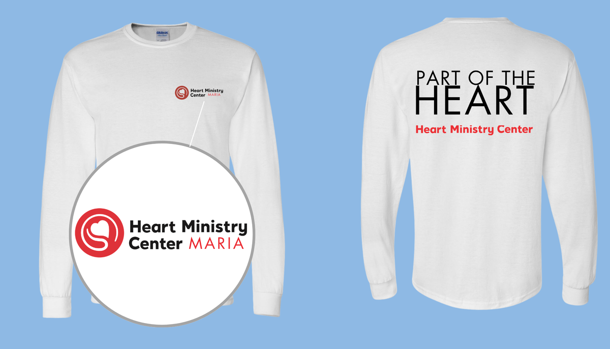 Heart Ministry Center Design 04 - Custom Long Sleeve