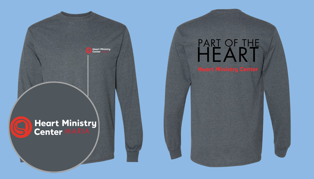 Heart Ministry Center Design 04 - Custom Long Sleeve
