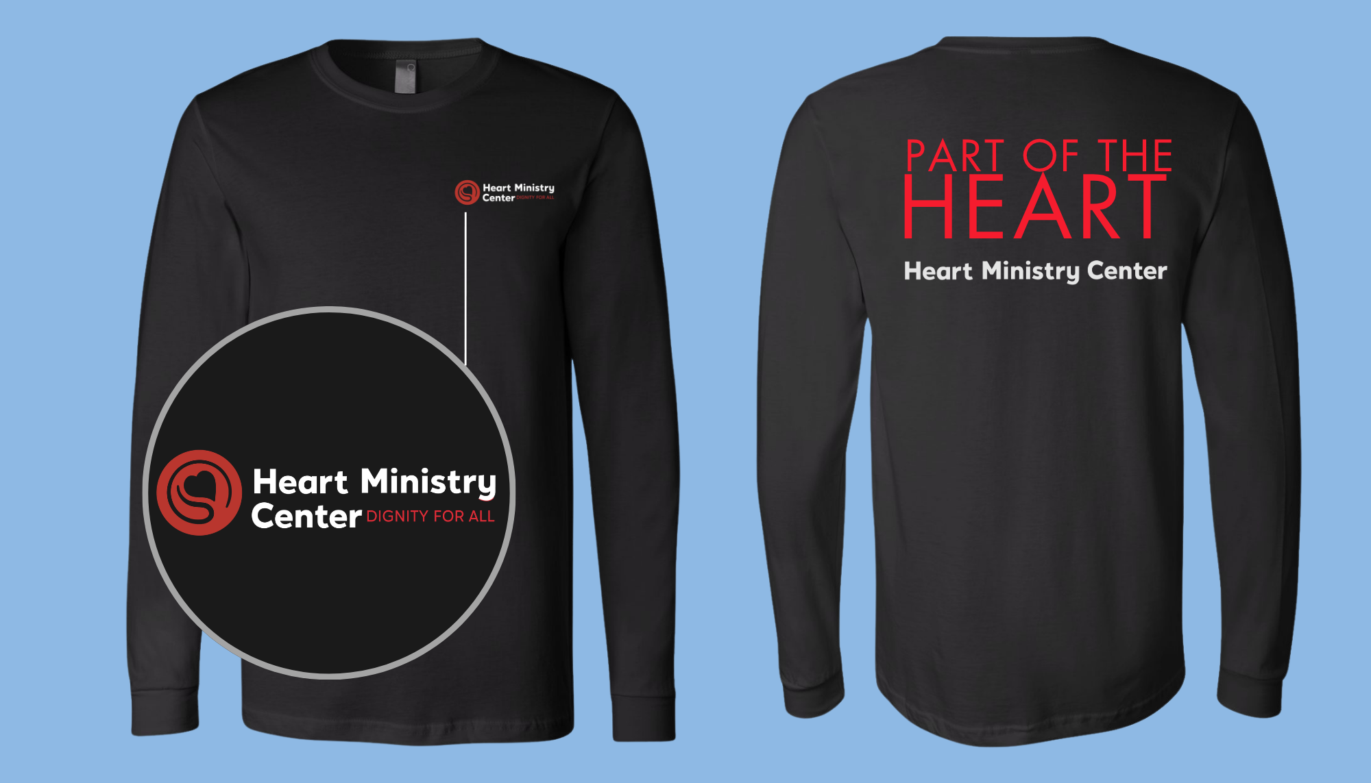 Heart Ministry Center Design 05 - Long Sleeve