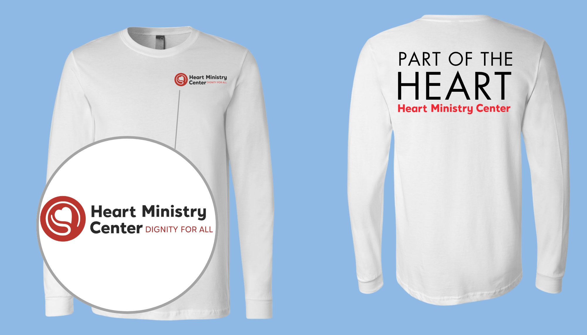 Heart Ministry Center Design 05 - Long Sleeve