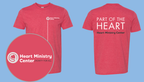 Heart Ministry Center Design 05 - T-shirt