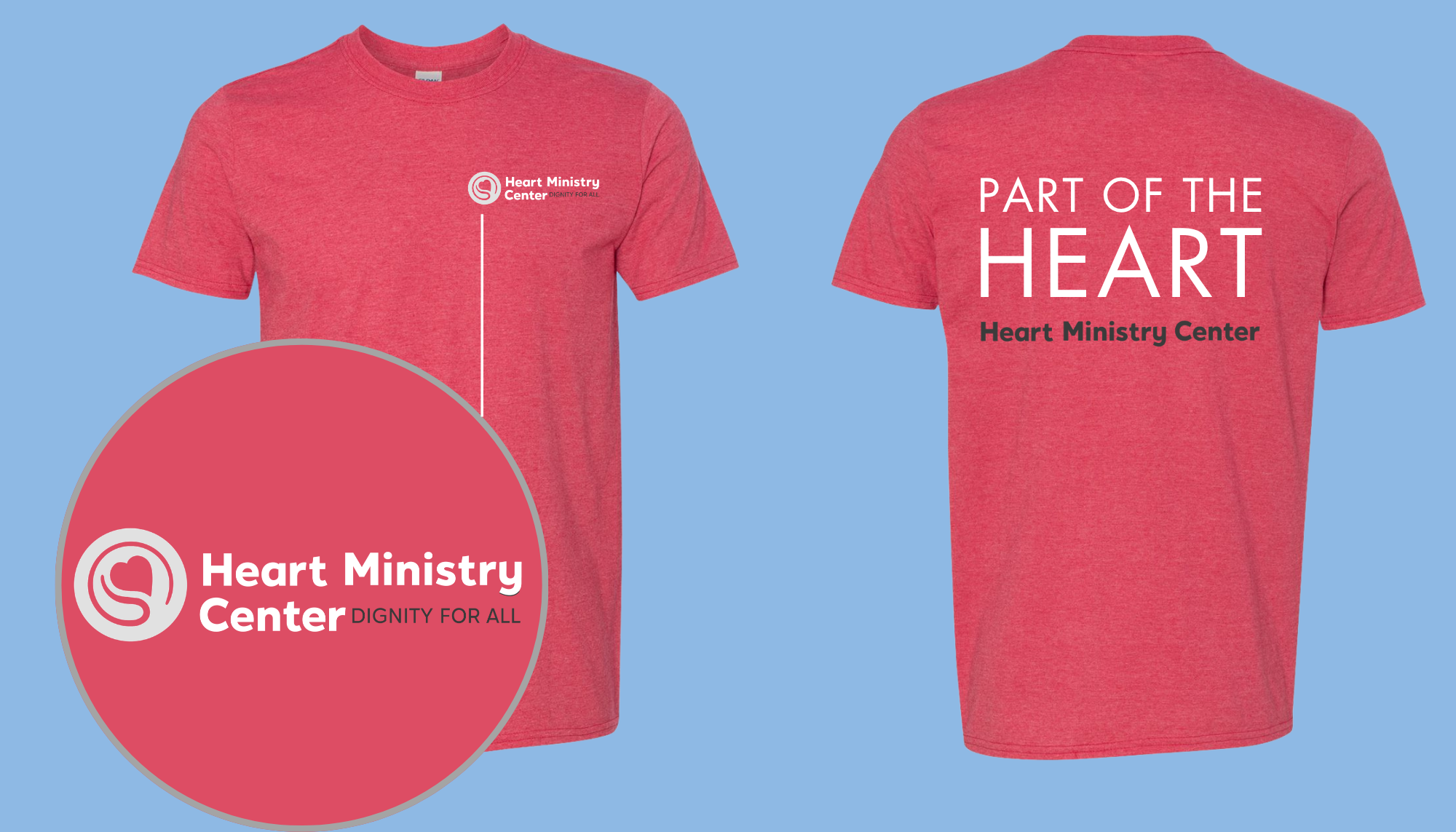 Heart Ministry Center Design 05 - T-shirt