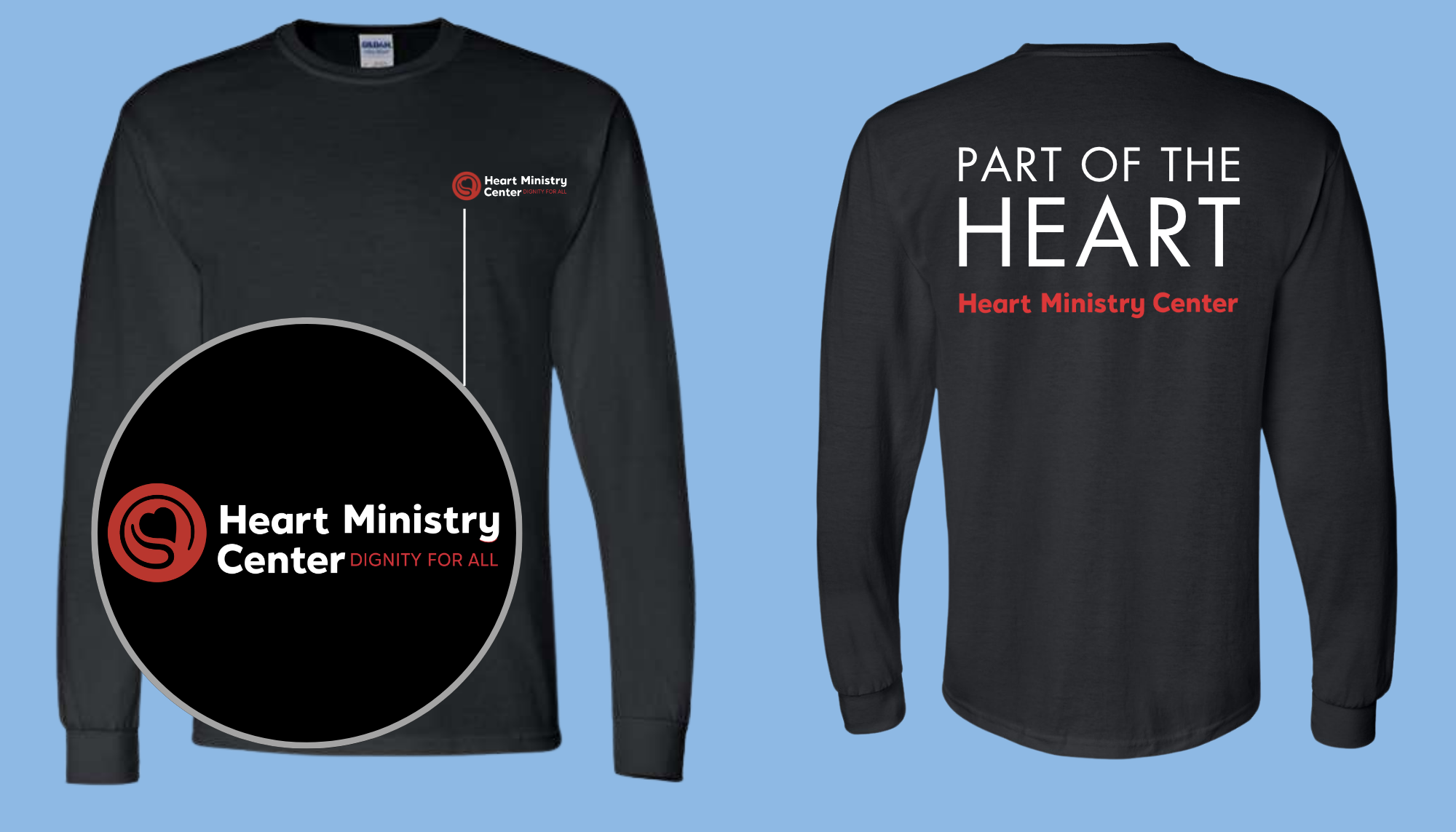 Heart Ministry Center Design 05 - Long Sleeve