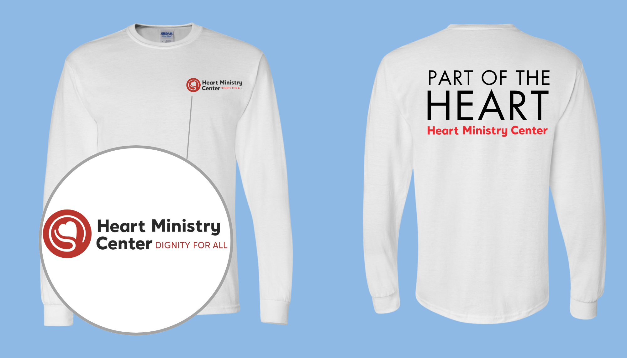 Heart Ministry Center Design 05 - Long Sleeve
