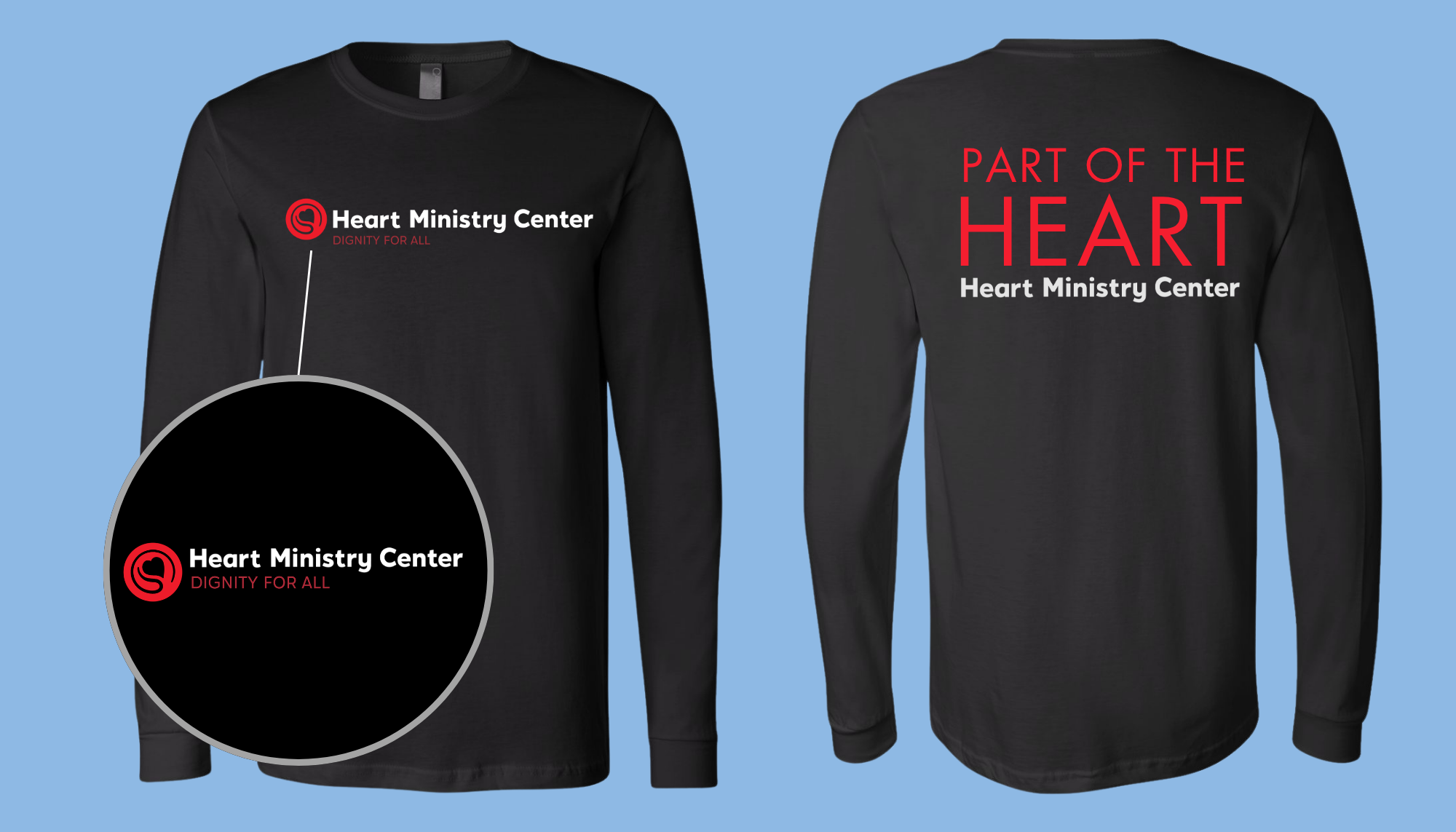 Heart Ministry Center Design 06 - Long Sleeve