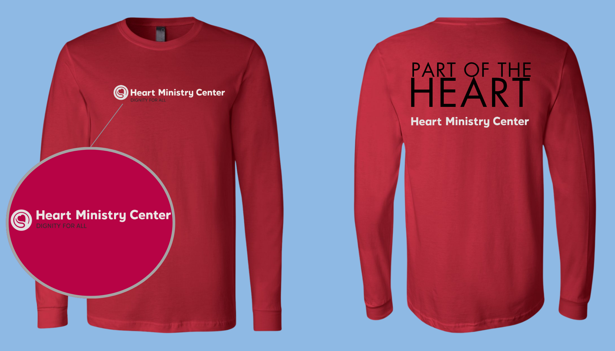 Heart Ministry Center Design 06 - Long Sleeve