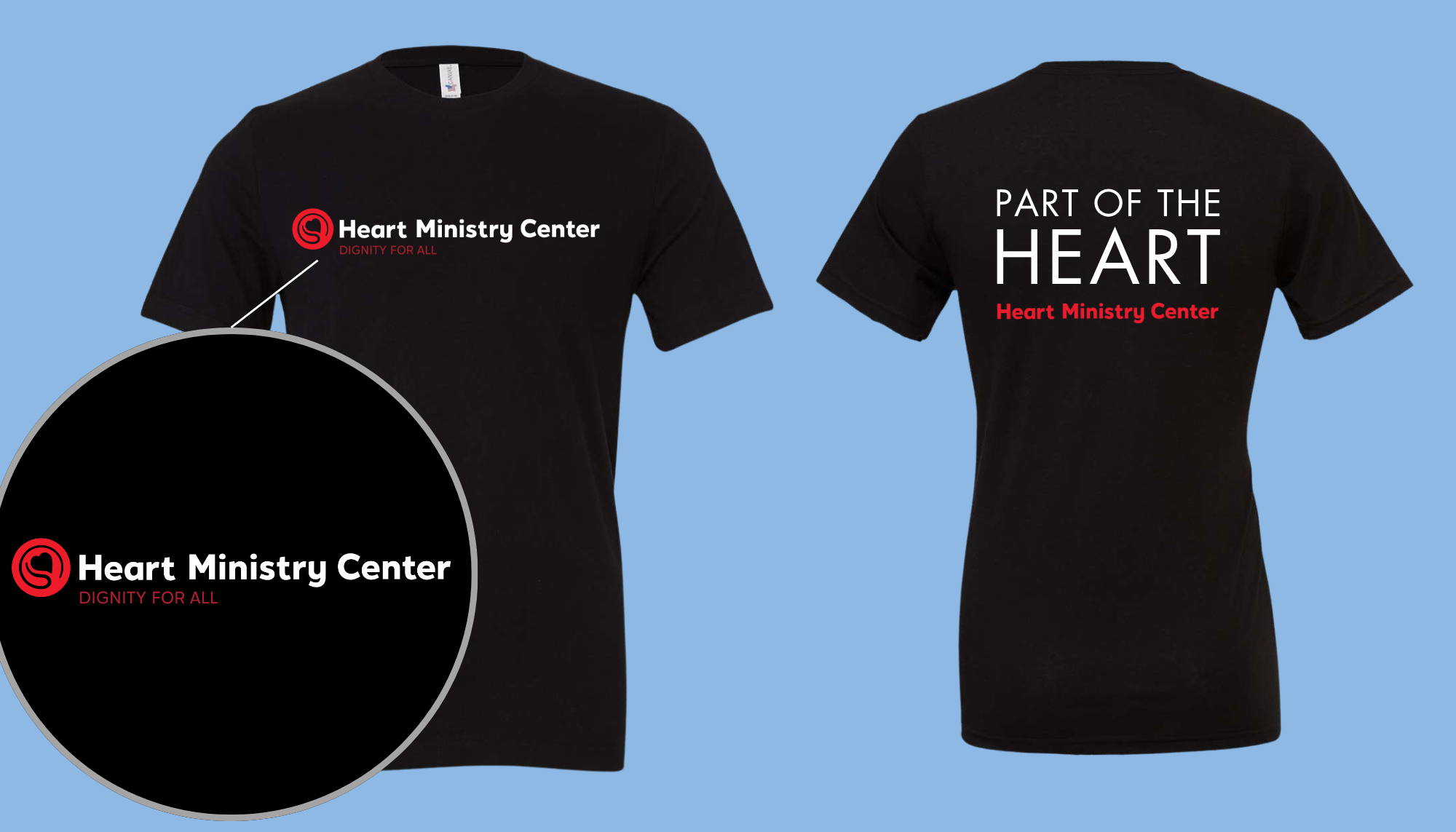 Heart Ministry Center Design 06 - T-shirt