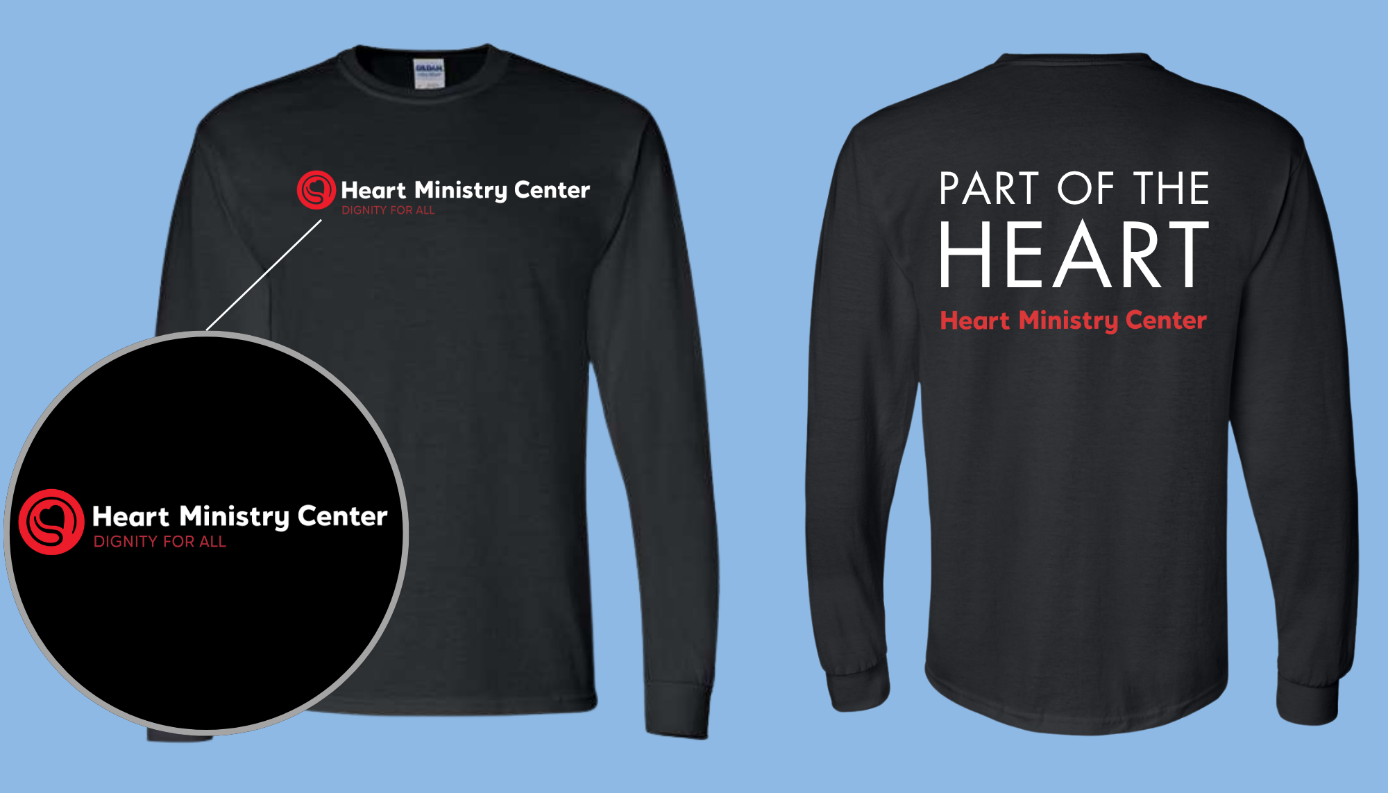Heart Ministry Center Design 06 - Long Sleeve