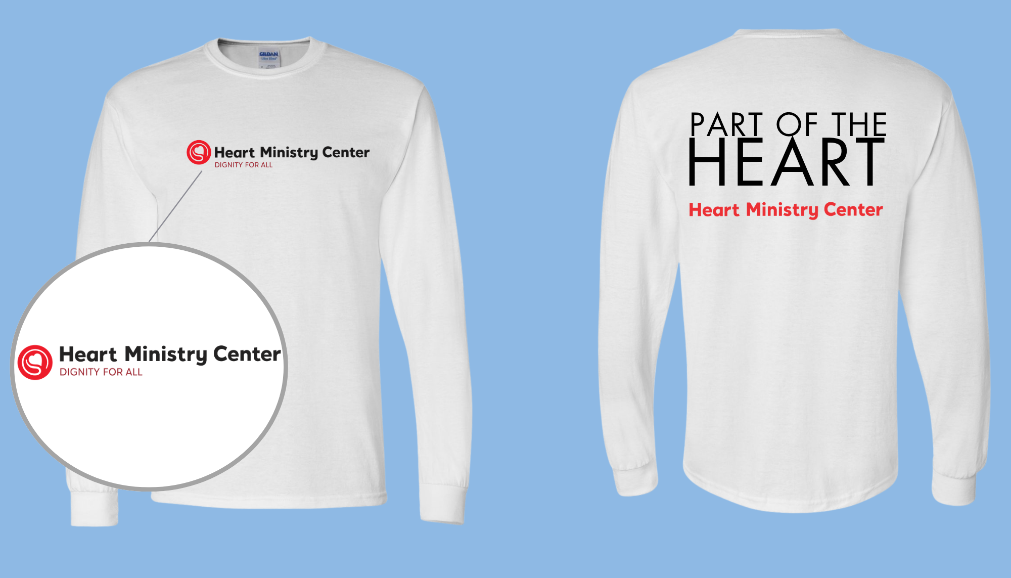 Heart Ministry Center Design 06 - Long Sleeve