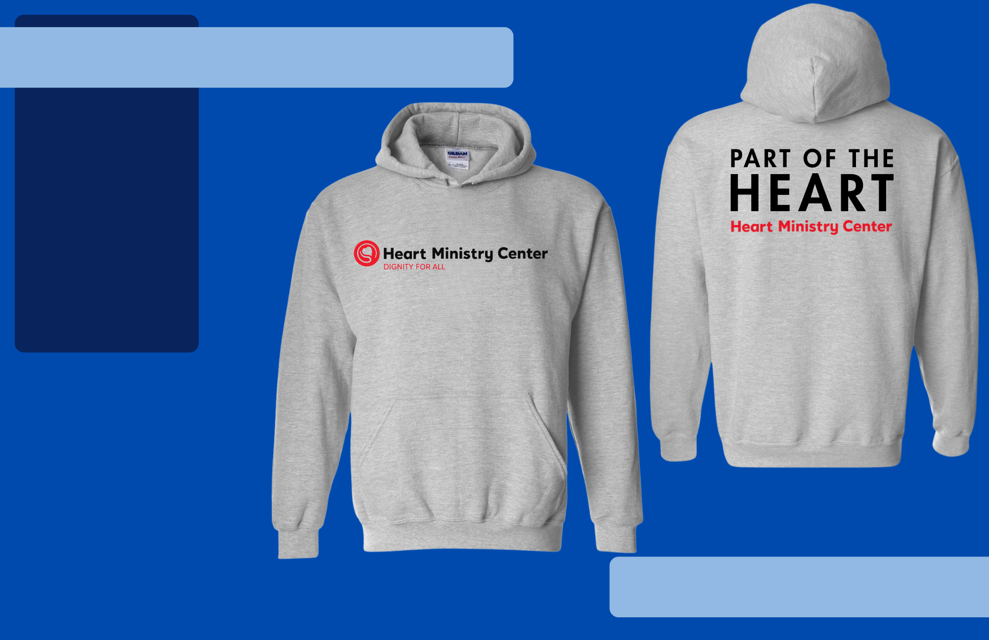 Heart Ministry Center Design 06 - Hoodie