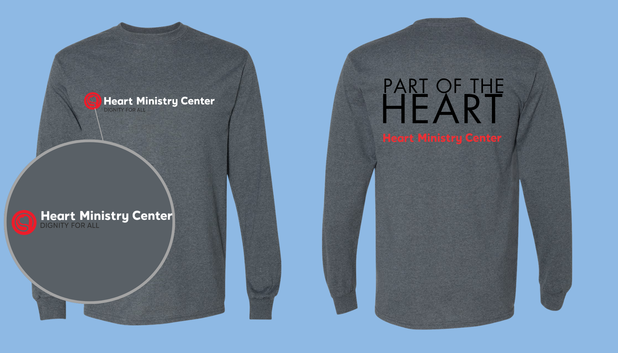 Heart Ministry Center Design 06 - Long Sleeve