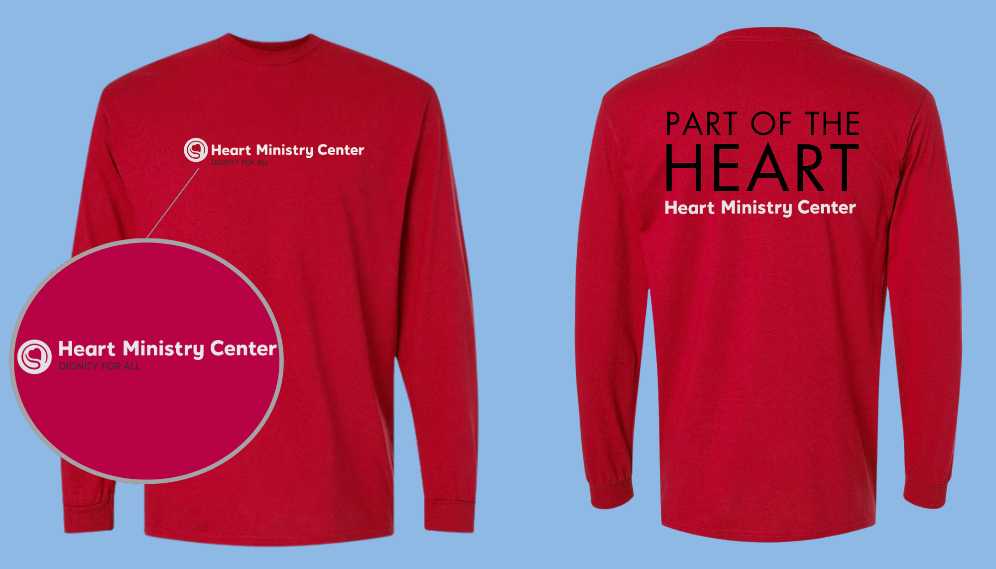 Heart Ministry Center Design 06 - Long Sleeve