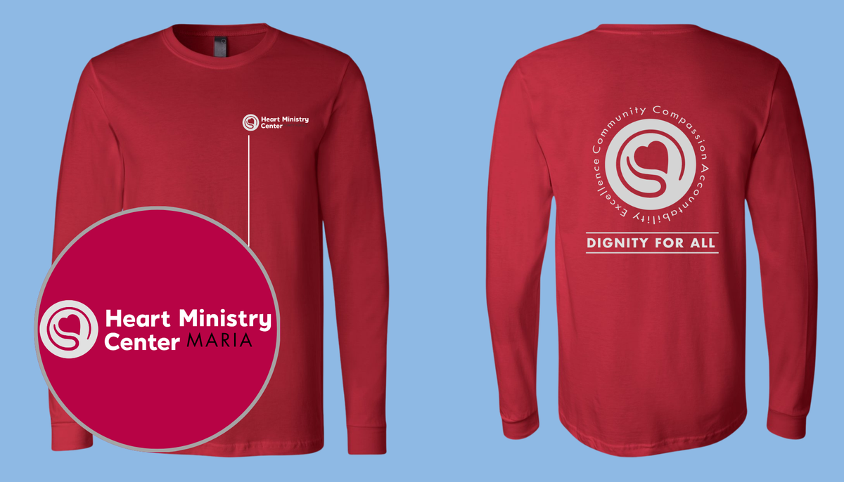 Heart Ministry Center Design 07 - Custom Long Sleeve