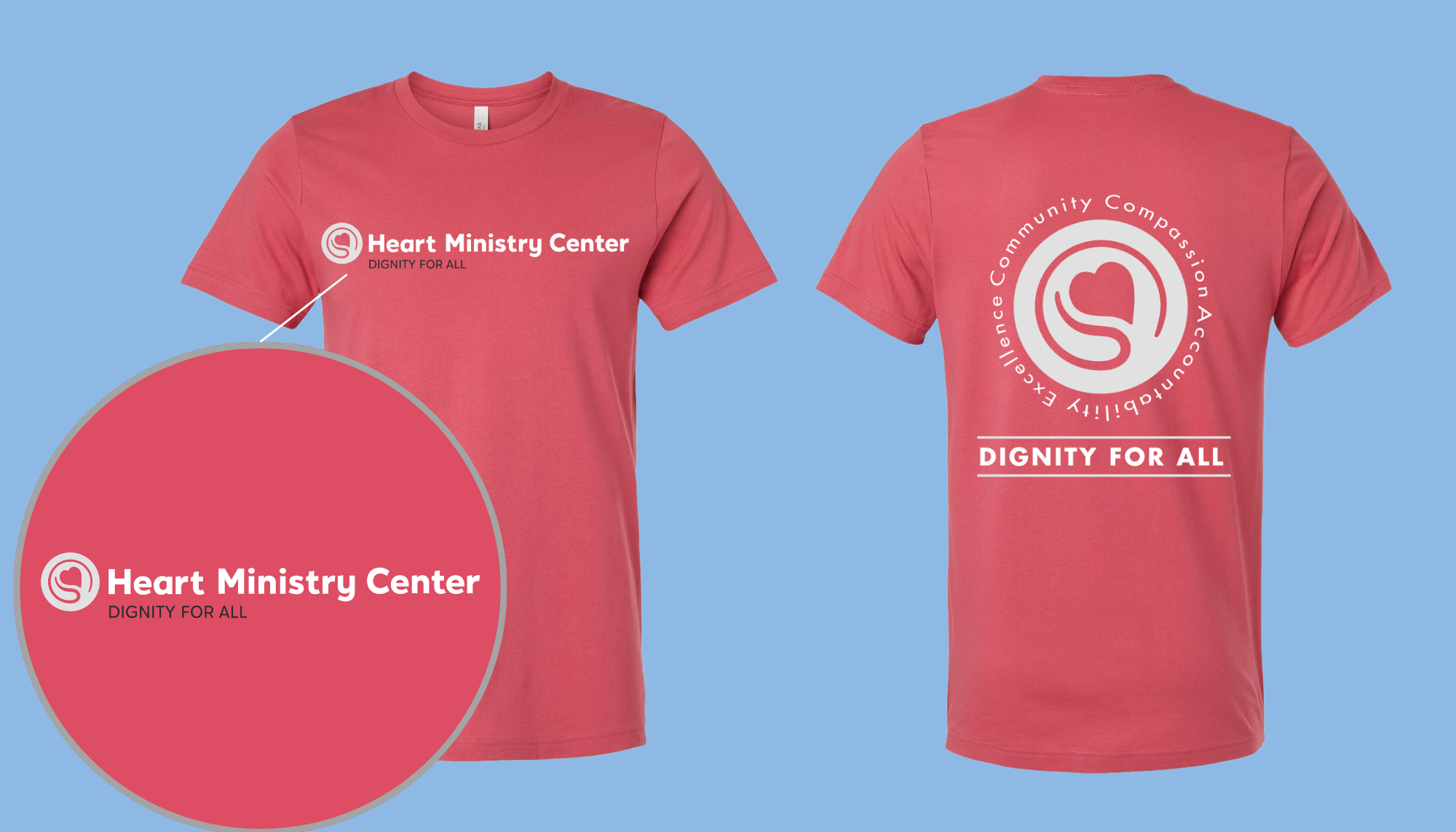 Heart Ministry Center Design 09 - T-shirt
