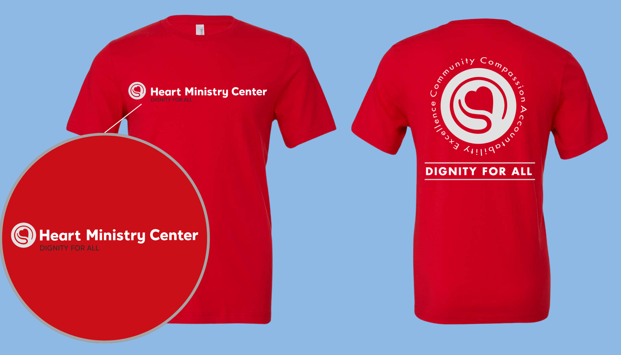 Heart Ministry Center Design 09 - T-shirt